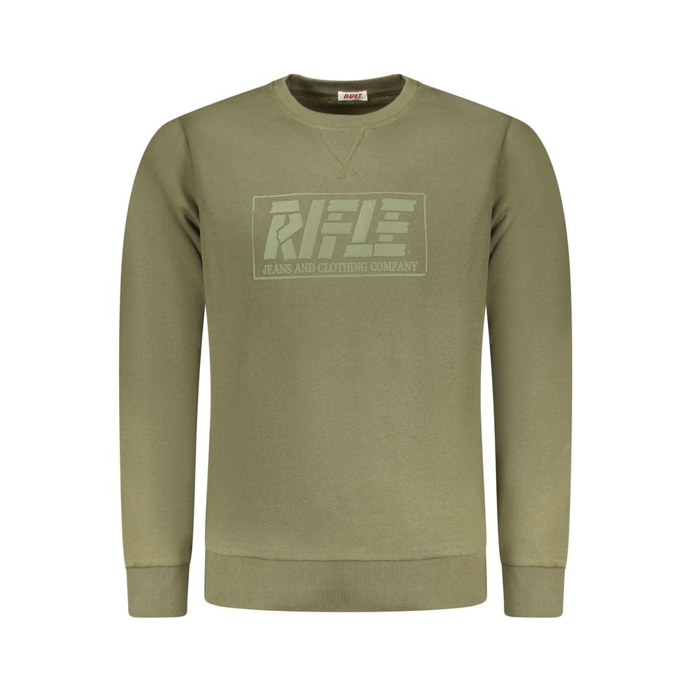 Rifle Green Cotton Sweatshirt - Stylish Comfort for Every Occasion