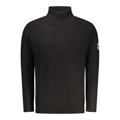 Norway 1963 Black Wool Sweater