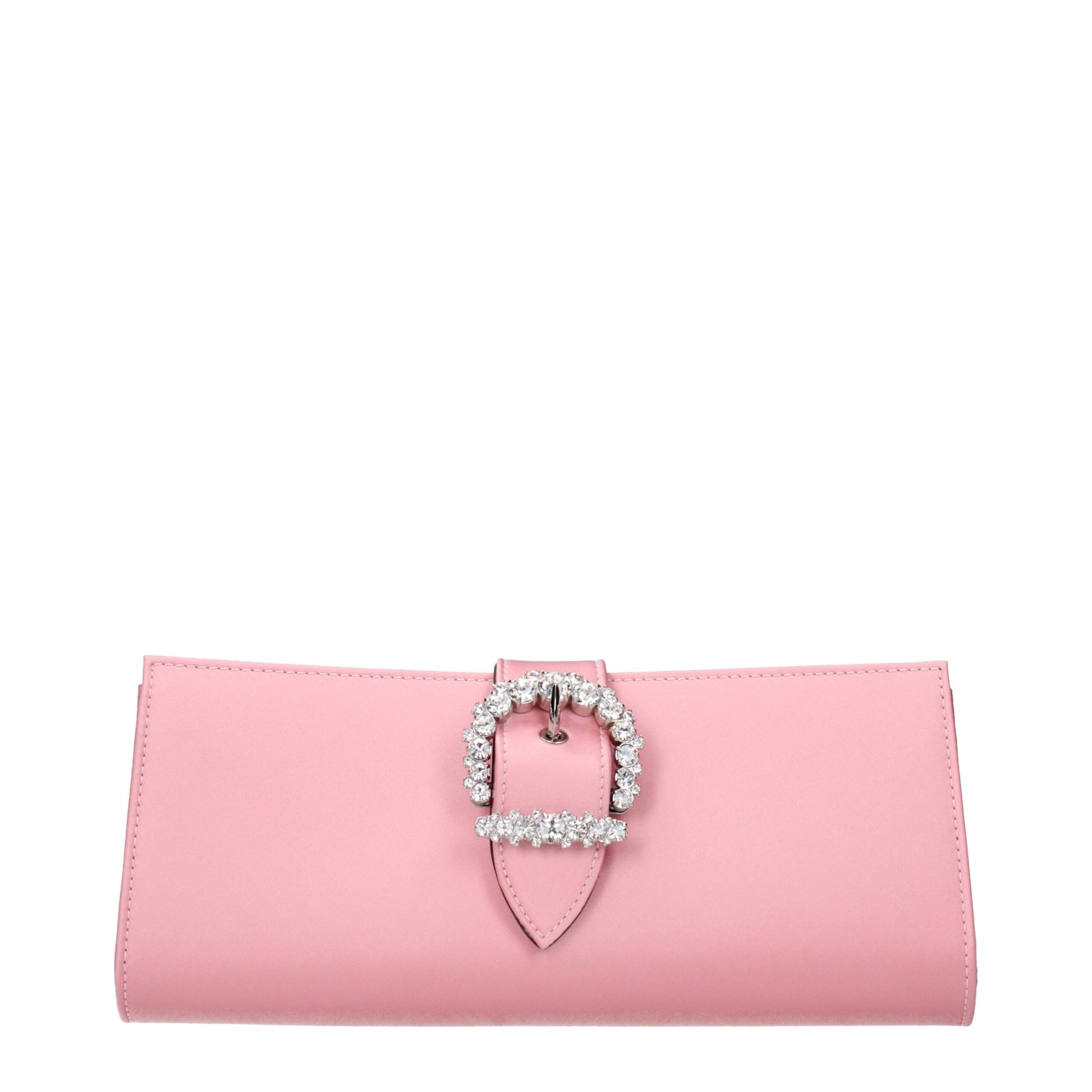 Jimmy Choo Pink Satin Clutch Bag - A Touch of Glamour