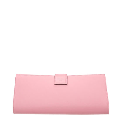 Jimmy Choo Pink Satin Clutch Bag - A Touch of Glamour