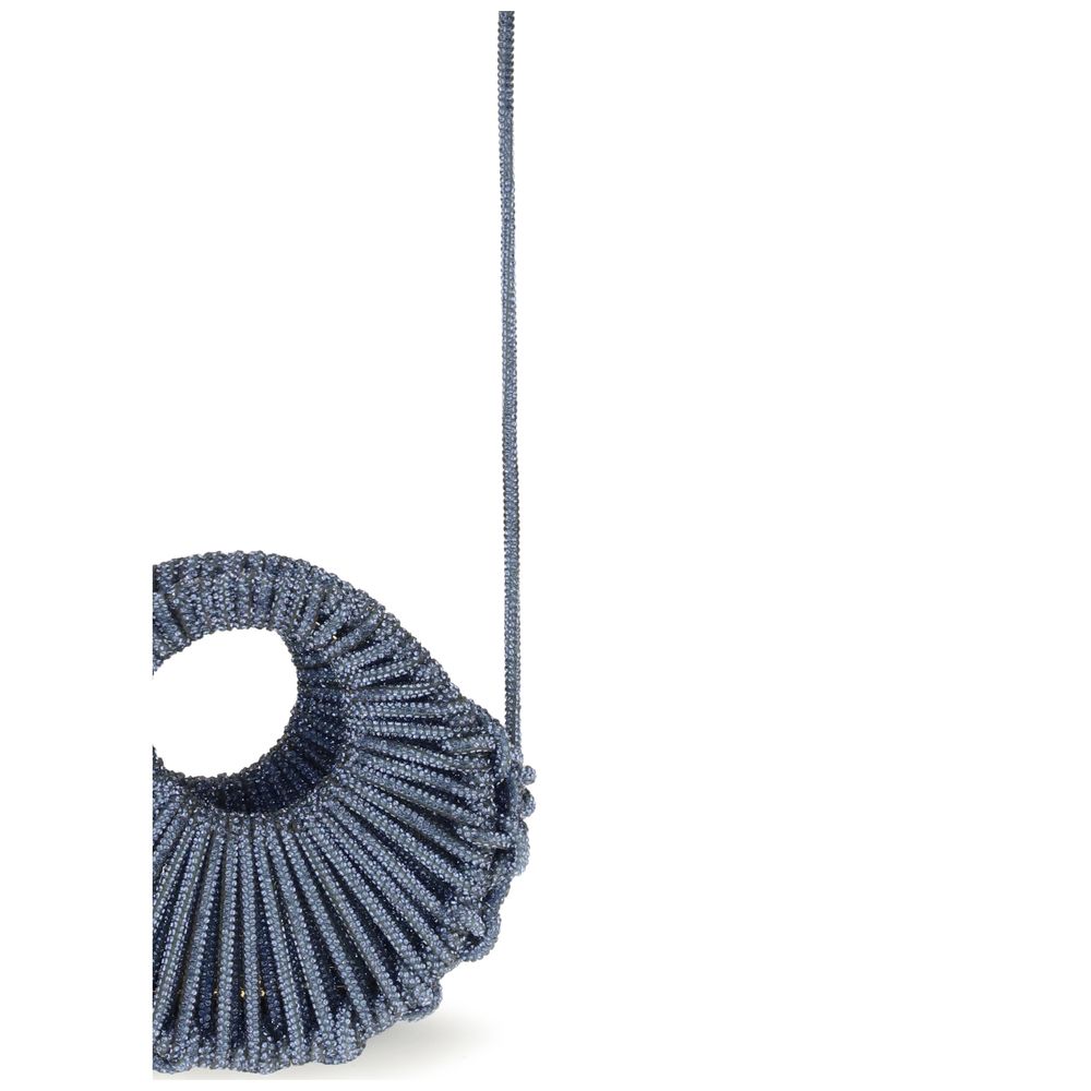 HIBOURAMA Blue Resin Handbag - Jaya Mini Shoulder Bag