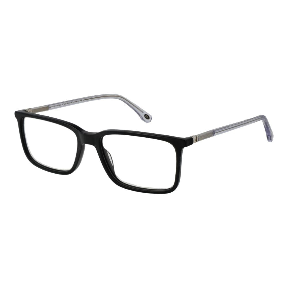 Land Rover Men’s Optical Glasses – Black Full-Rim Frames