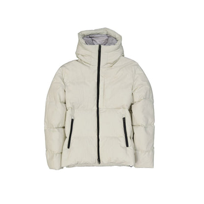 Herno White Hooded Puffer Jacket