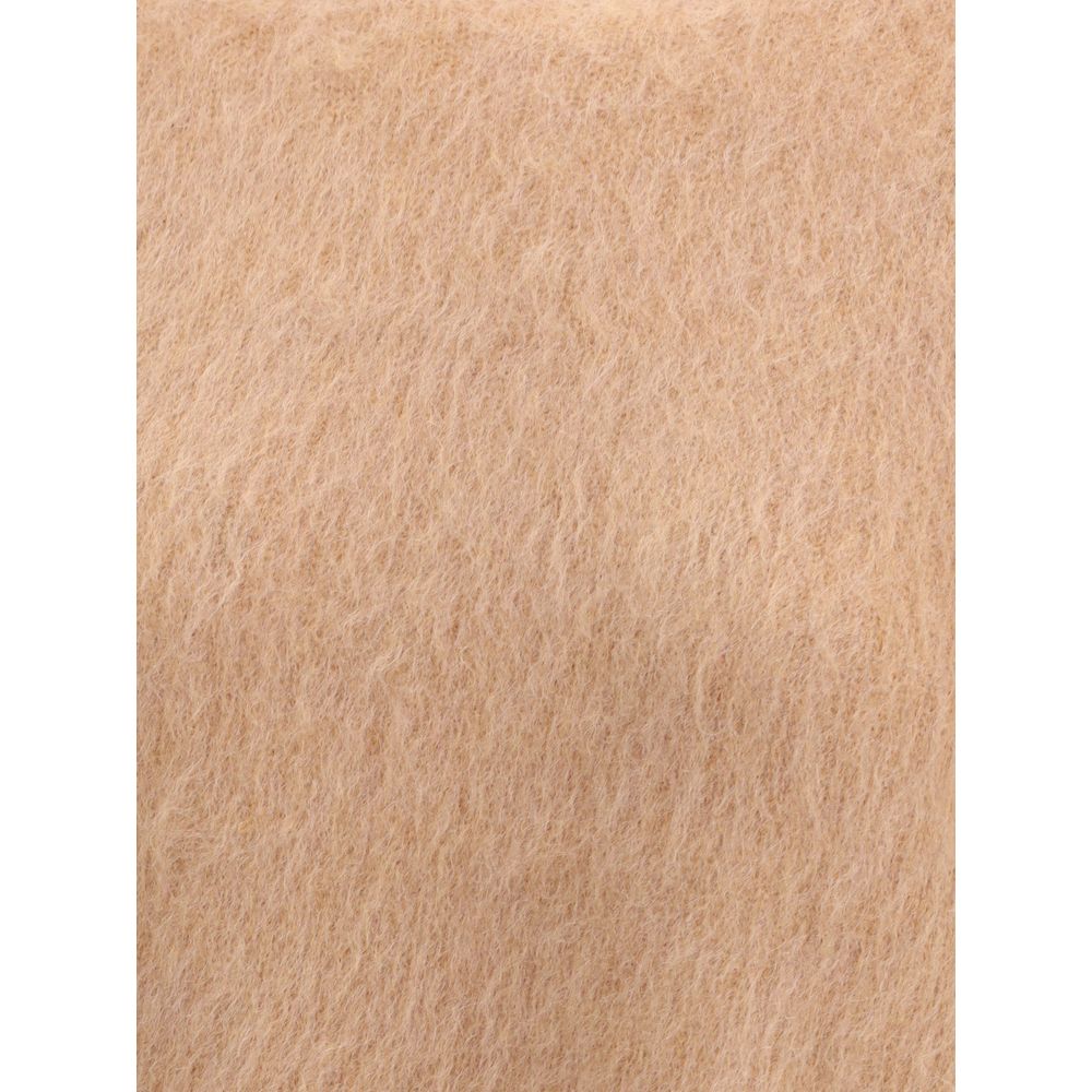 Max Mara Aceto Brown Polyamide Sweatshirt