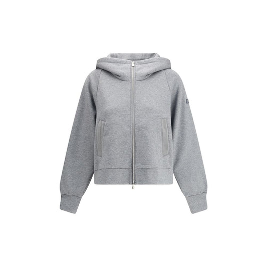Tatras Gray Cotton Sweatshirt - Filipendula Hoodie