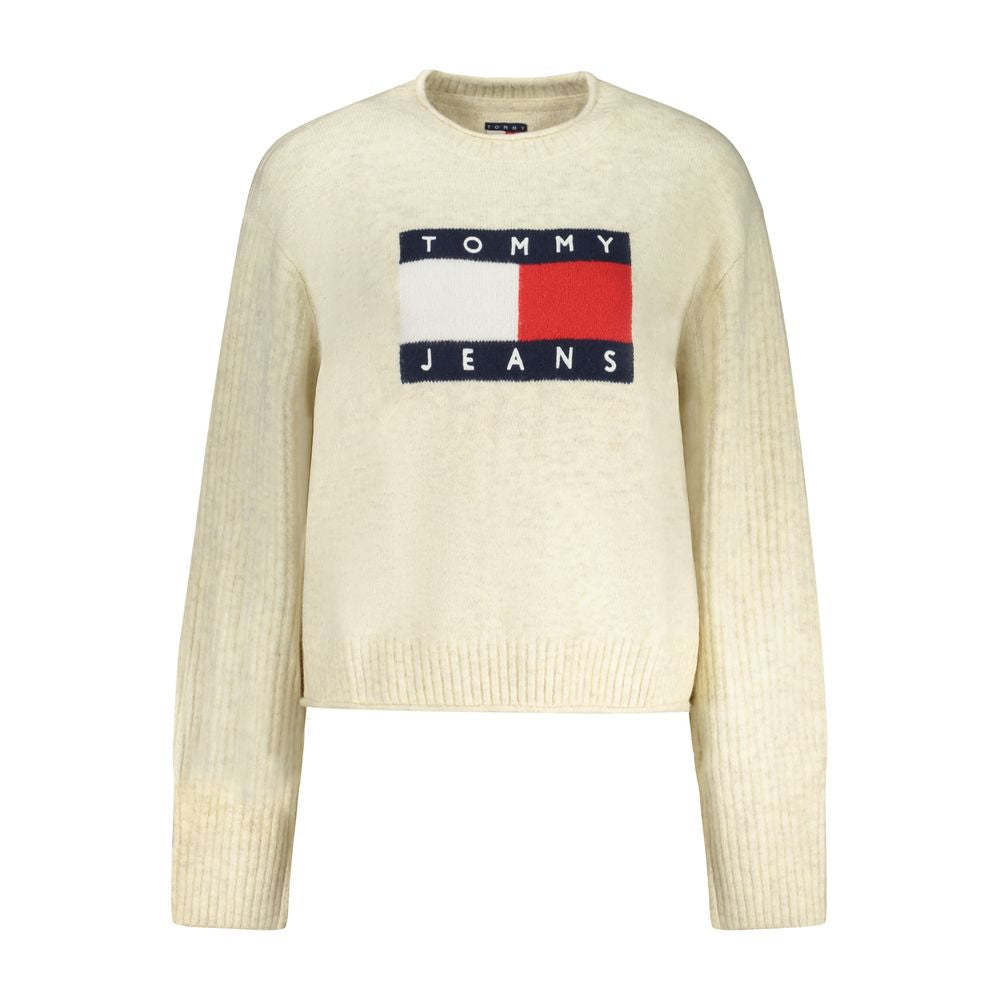 Tommy Hilfiger Beige Wool Women's Sweater