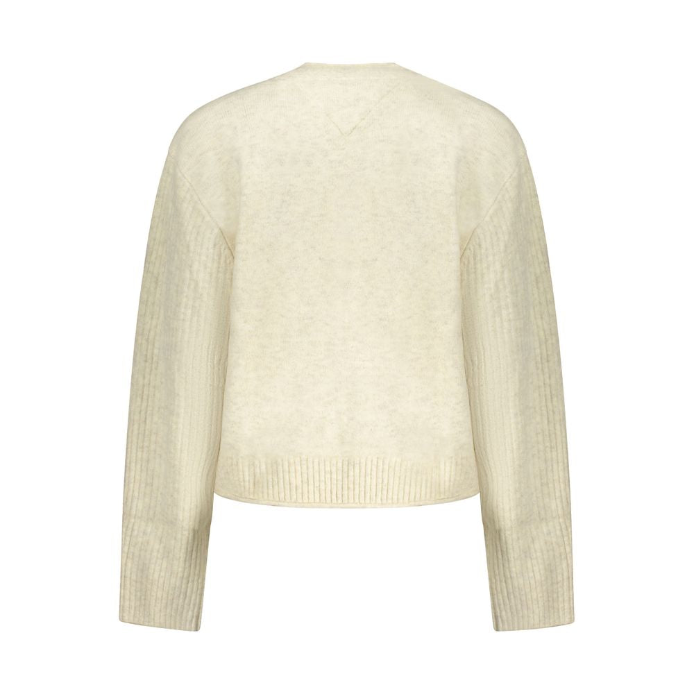 Tommy Hilfiger Beige Wool Women's Sweater