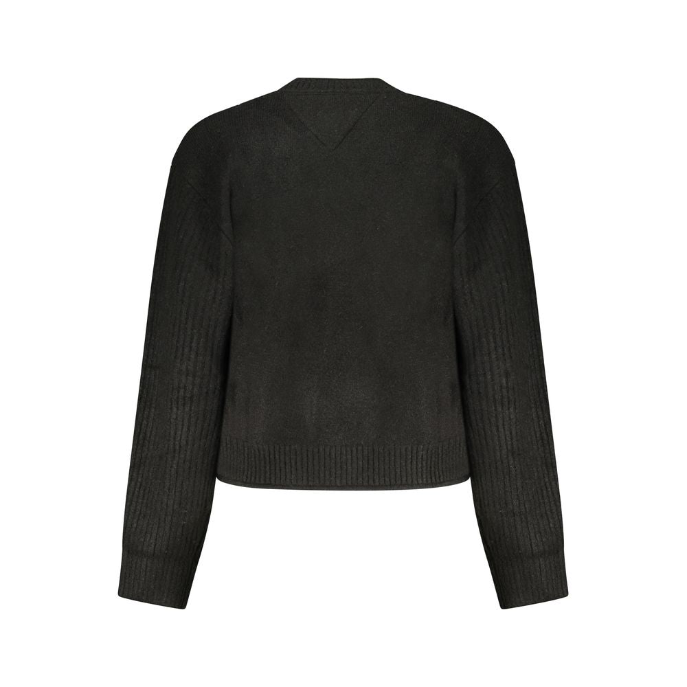 Tommy Hilfiger Black Wool Women's Sweater