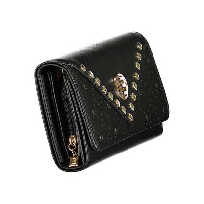Laura Biagiotti Black Polyethylene Women Wallet - BRADENTON