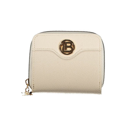 Laura Biagiotti DISS Beige Polyethylene Women's Wallet
