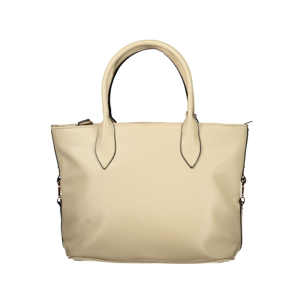 Laura Biagiotti Beige PVC Women Handbag - JALENE