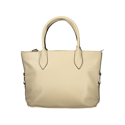 Laura Biagiotti Beige PVC Women Handbag - JALENE