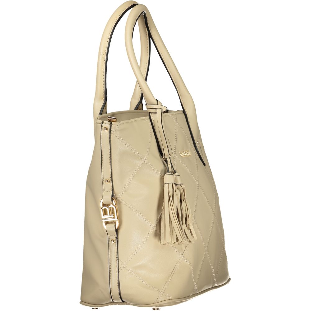 Laura Biagiotti Beige PVC Women Handbag - JALENE