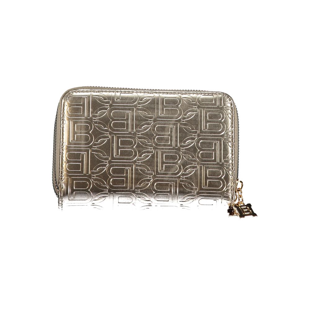 Laura Biagiotti Gray Polyethylene Double Arcade Wallet