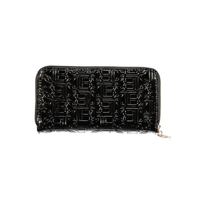 Laura Biagiotti Black Polyethylene Arcade Wallet