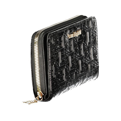 Laura Biagiotti Black Polyethylene Arcade Wallet
