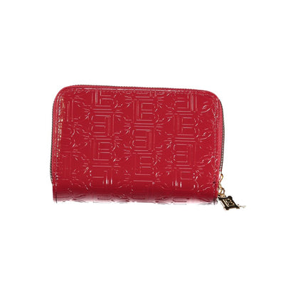 Laura Biagiotti Red Polyethylene Double Arcade Wallet