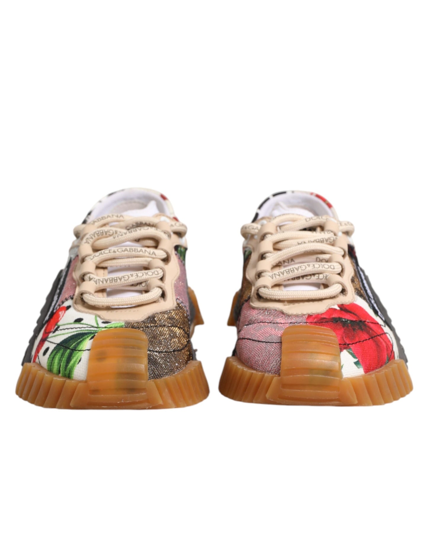 Dolce & Gabbana Multicolor Logo Low Top NS1 Sneakers