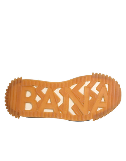 Dolce & Gabbana Multicolor Logo Low Top NS1 Sneakers