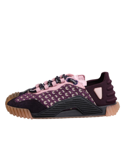 Dolce & Gabbana Multicolor Logo Low Top NS1 Sneakers