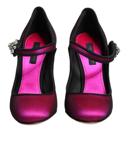 Dolce & Gabbana Pink Embellished High Heels Pumps