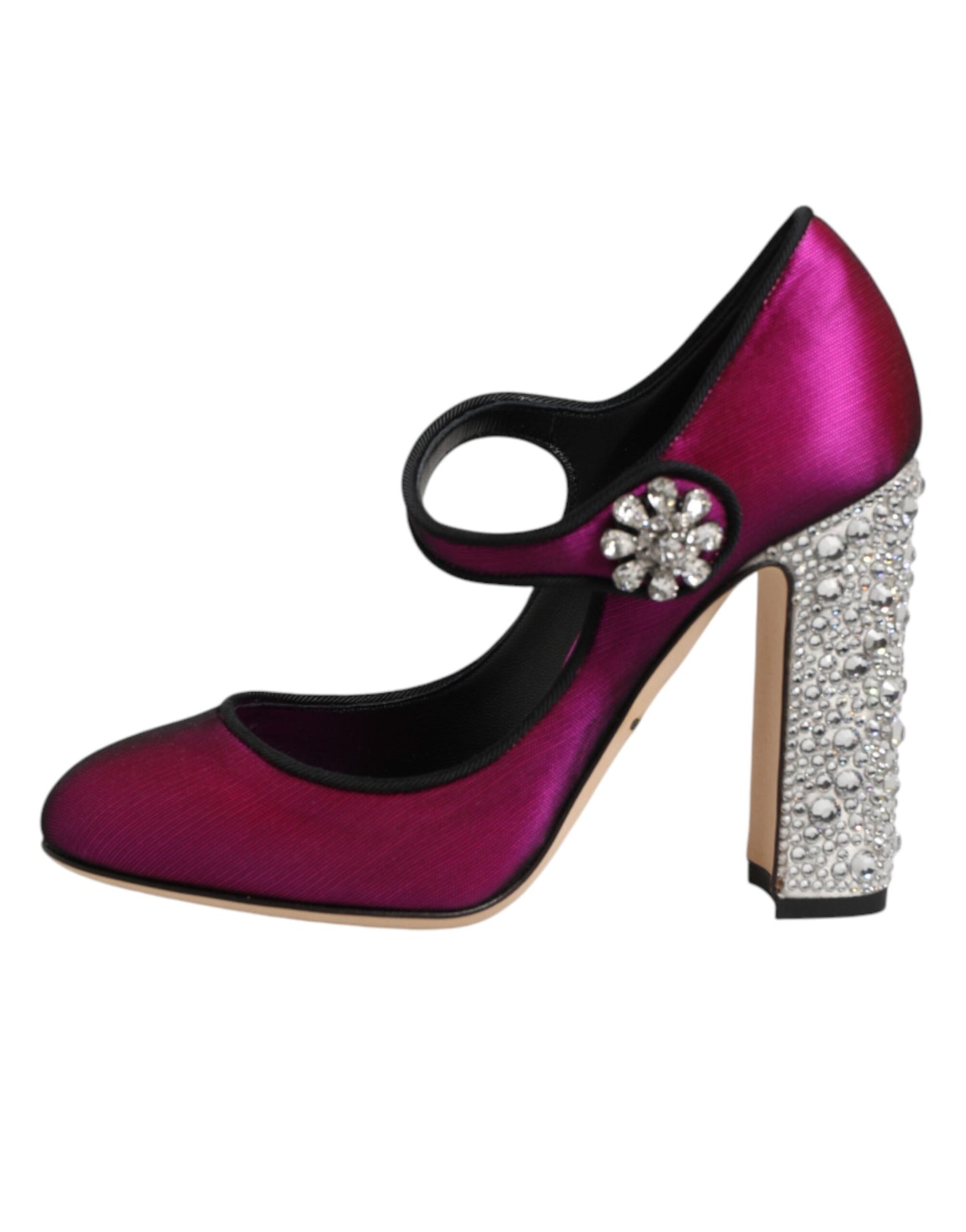 Dolce & Gabbana Pink Embellished High Heels Pumps
