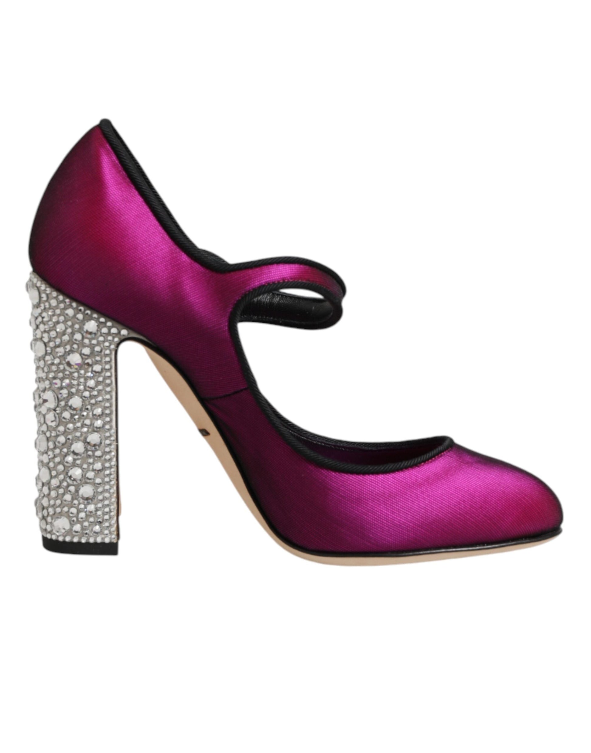 Dolce & Gabbana Pink Embellished High Heels Pumps