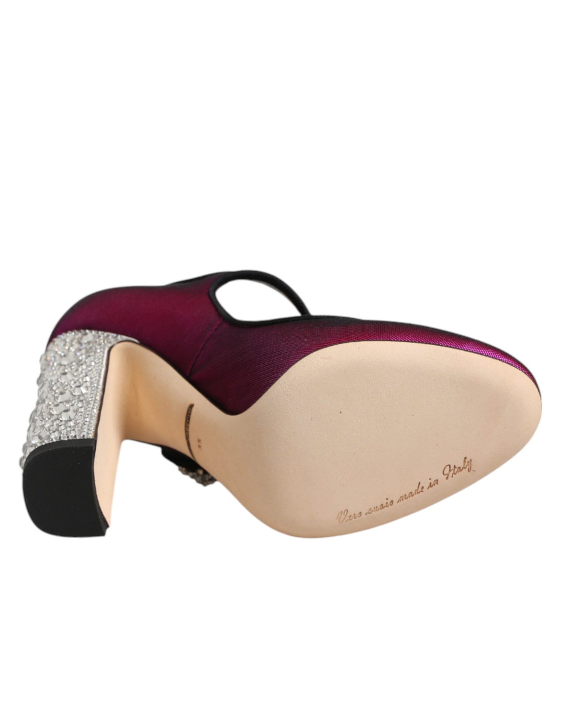 Dolce & Gabbana Pink Embellished High Heels Pumps