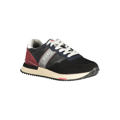 Norway 1963 Liam Black Polyester Men Sneaker