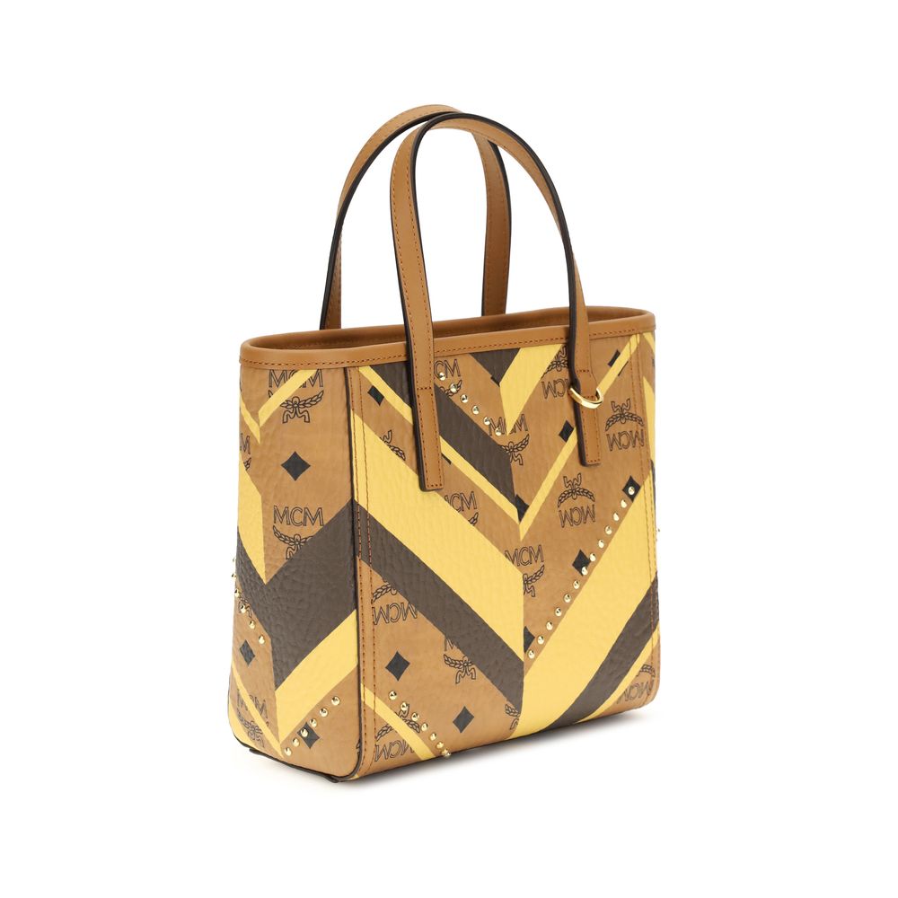 MCM Multicolor Fabric Shoulder Bag - Toni Handbag