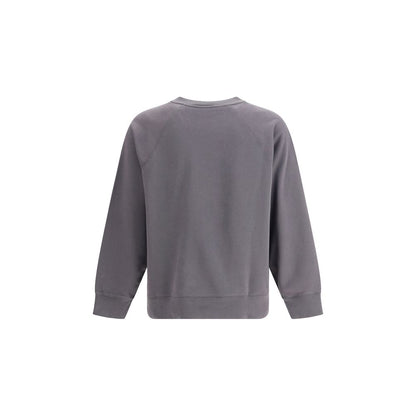 Maison Kitsuné Gray Cotton Sweatshirt
