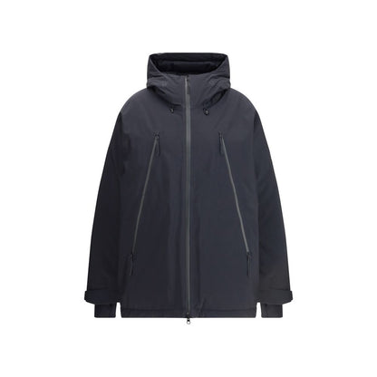 MM6 Black Polyester Parka