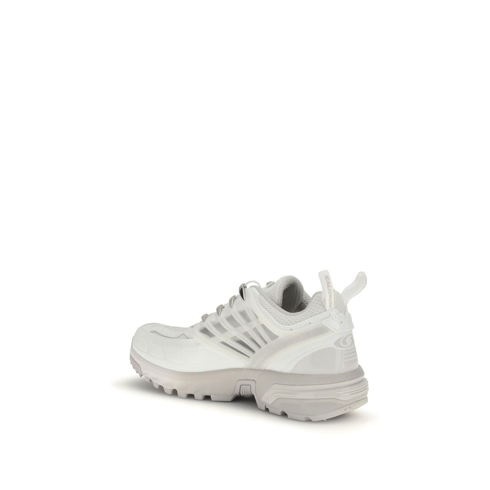 MM6 X Salomon White Polyamide Athletic Sneakers