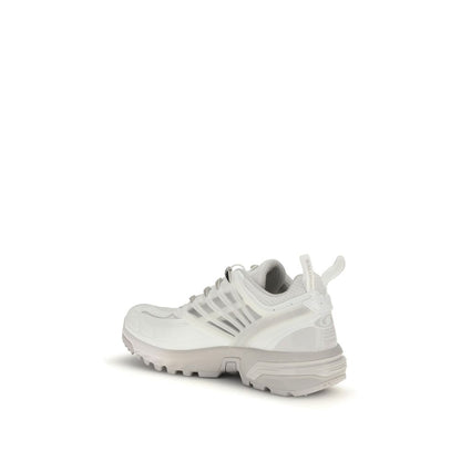 MM6 X Salomon White Polyamide Athletic Sneakers