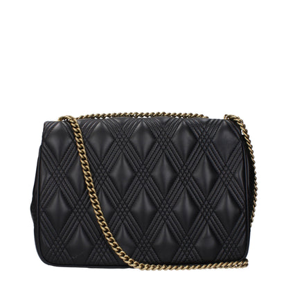 Valentino Garavani Black Leather Shoulder Bag – A Timeless Statement Piece