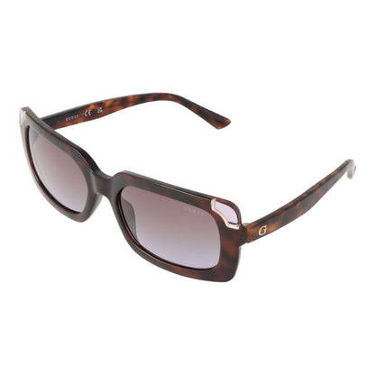 Guess Women’s Sunglasses – Brown Rectangle Frame, Brown Gradient Lenses