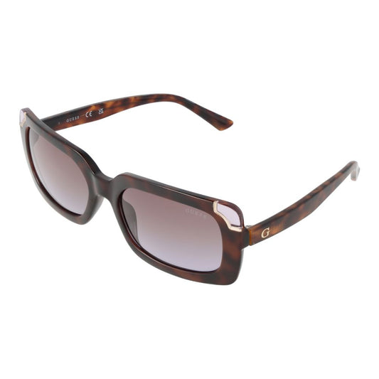 Guess Women’s Sunglasses – Brown Rectangle Frame, Brown Gradient Lenses
