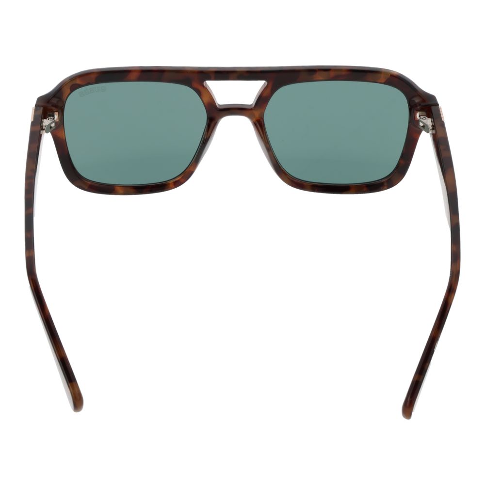 Guess Women’s Sunglasses – Brown Full-Rim Frame, Green Lenses