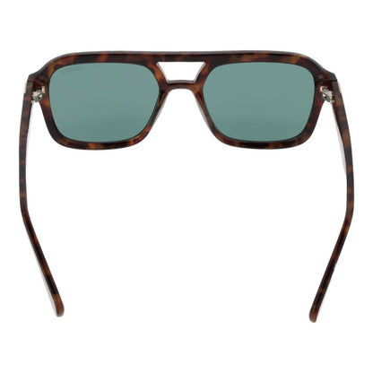 Guess Women’s Sunglasses – Brown Full-Rim Frame, Green Lenses