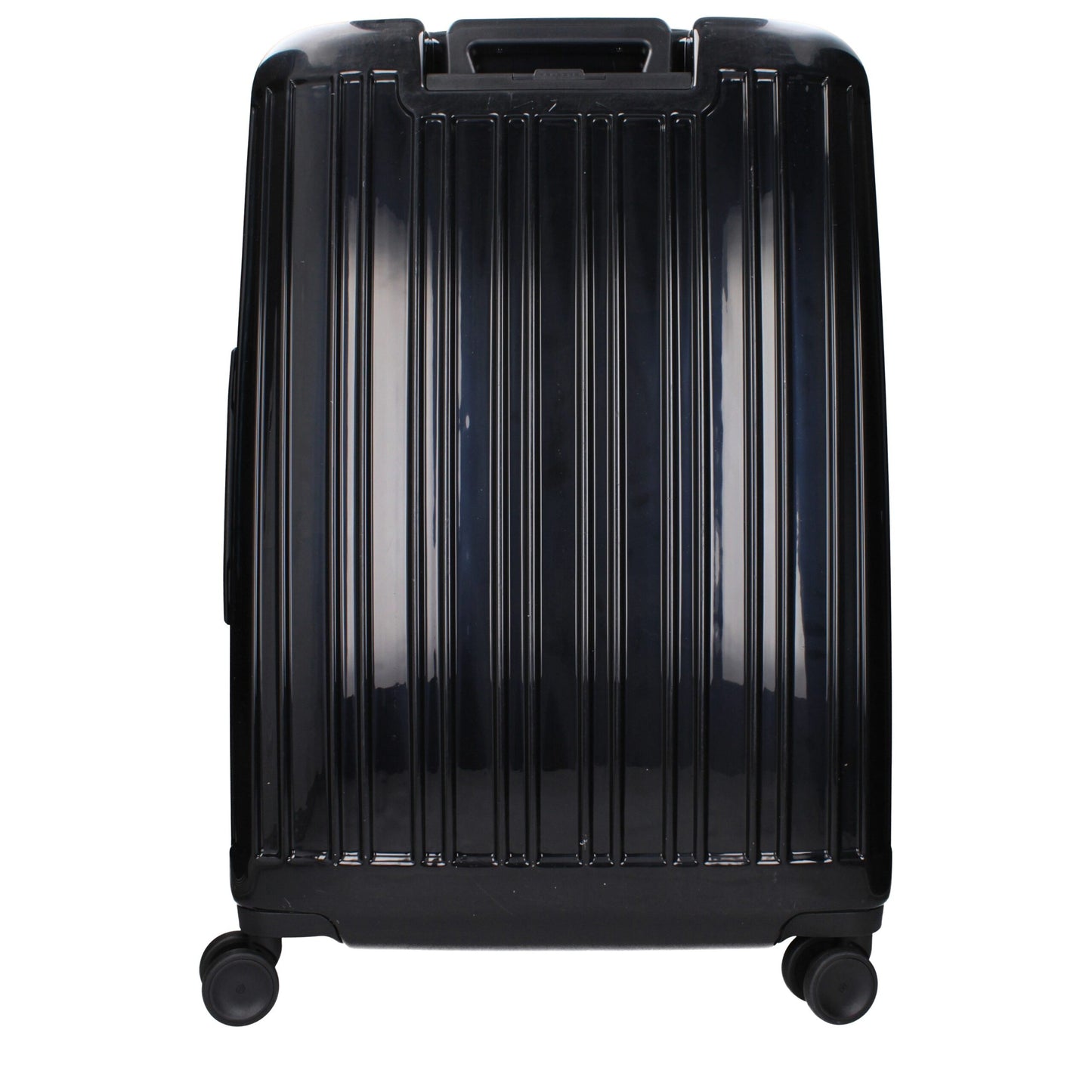 Piquadro Black Polycarbonate Trolley Luggage