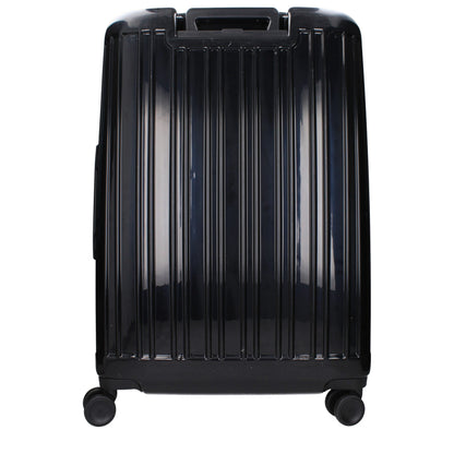 Piquadro Black Polycarbonate Trolley Luggage