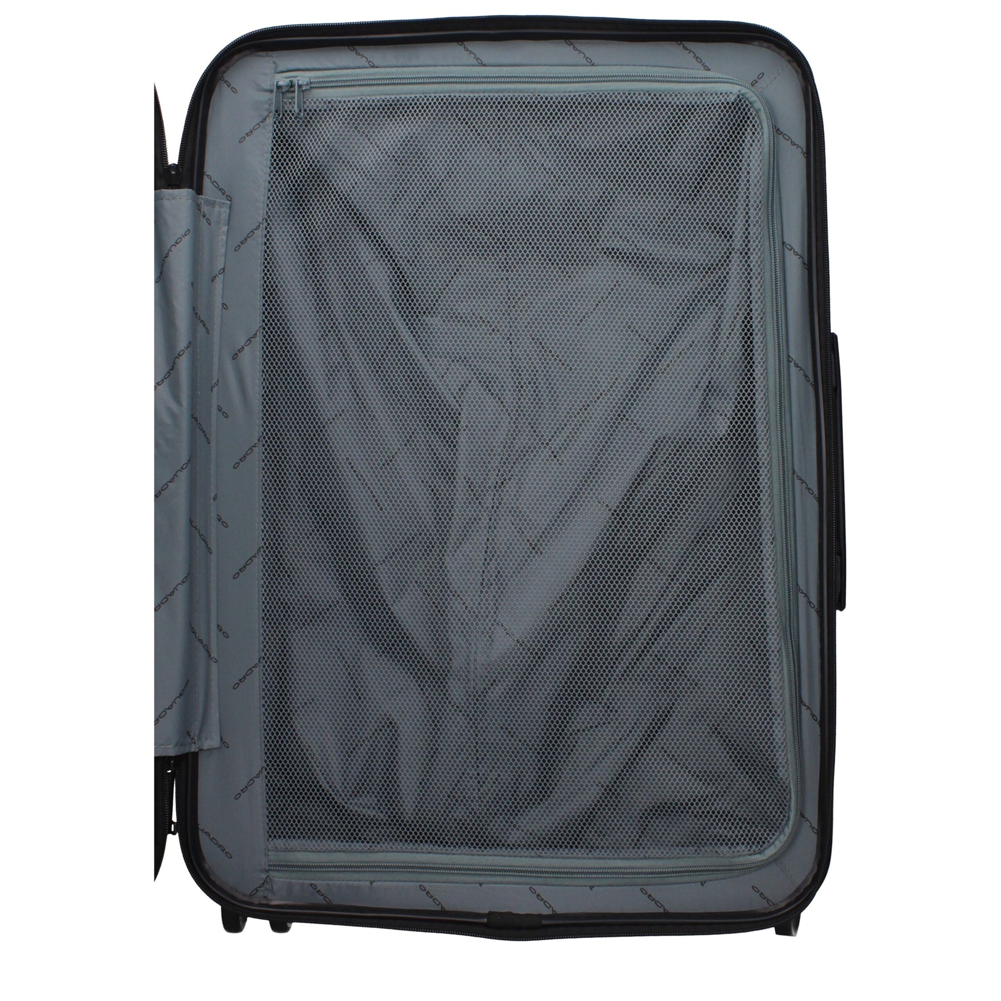 Piquadro Black Polycarbonate Trolley Luggage