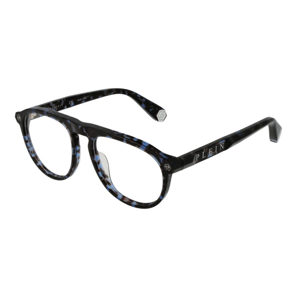 Philipp Plein Men’s Optical Glasses – Blue Full-Rim Frames