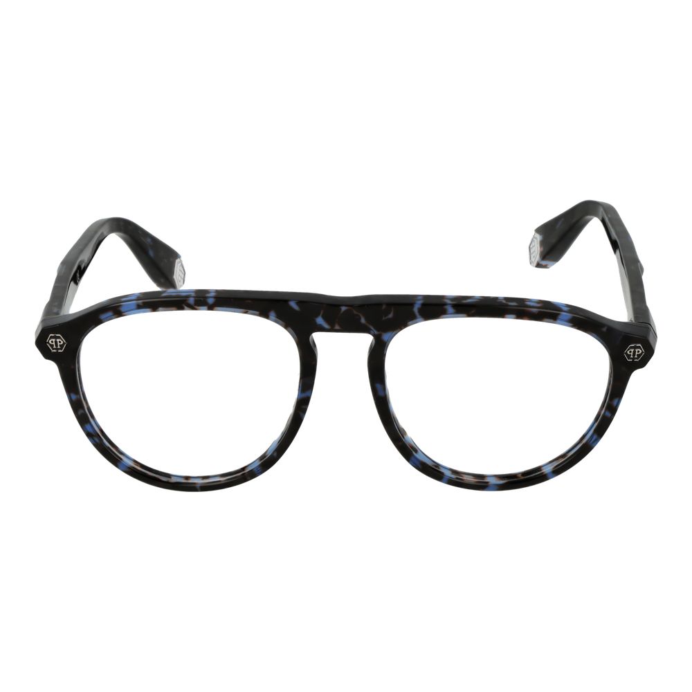 Philipp Plein Men’s Optical Glasses – Blue Full-Rim Frames