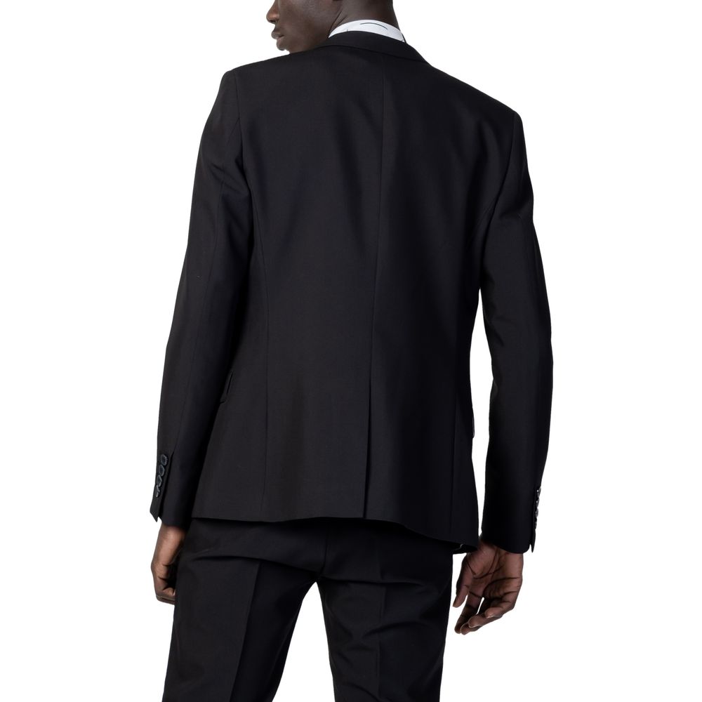 Antony Morato Black Polyester Blazer - BONNIE SLIM FIT MMJS00018-FA600255