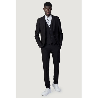 Antony Morato Black Polyester Blazer - BONNIE SLIM FIT MMJS00018-FA600255