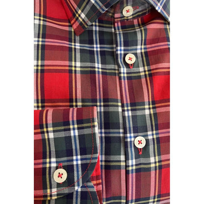 Baldinini Trend Multicolor Cotton Shirt: Effortless Urban Chic