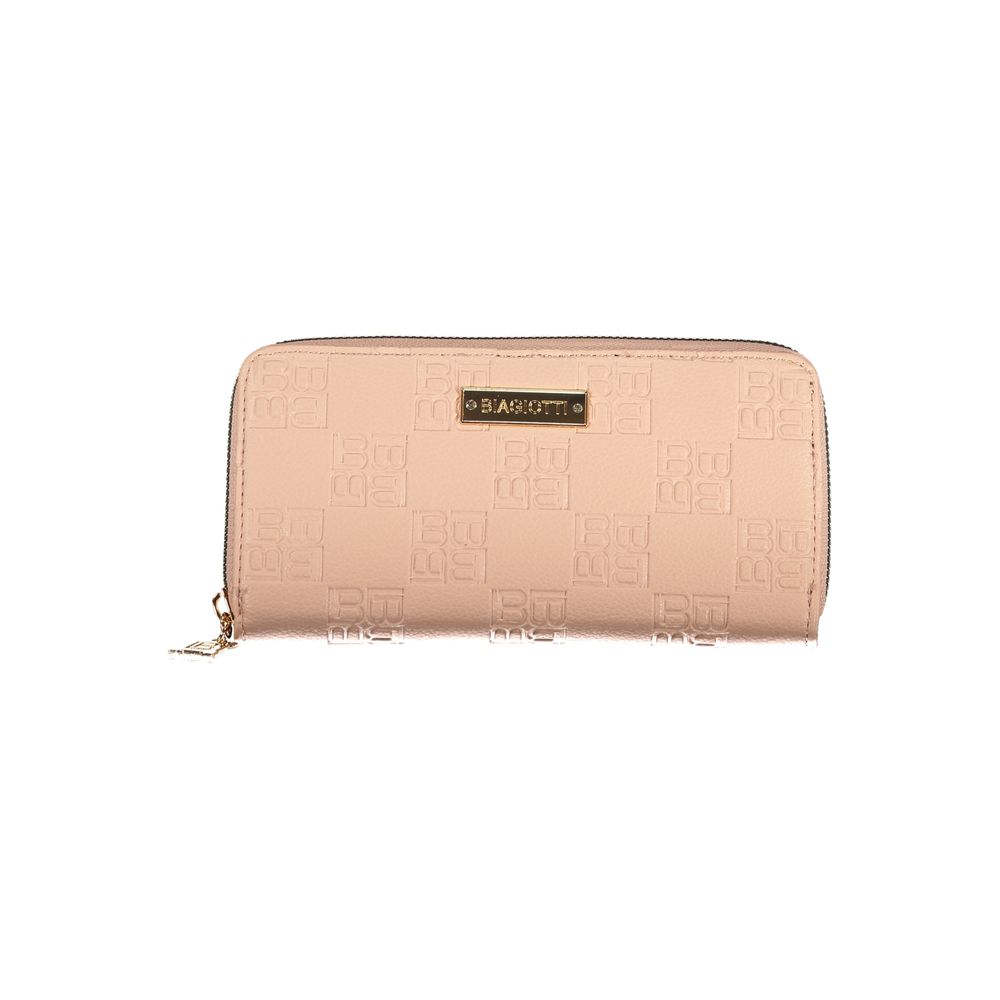 Laura Biagiotti Pink Polyethylene Women Wallet - BEATRIX