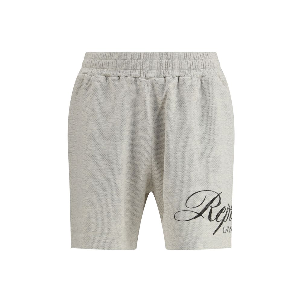 Represent Owner Club Script Mesh Shorts