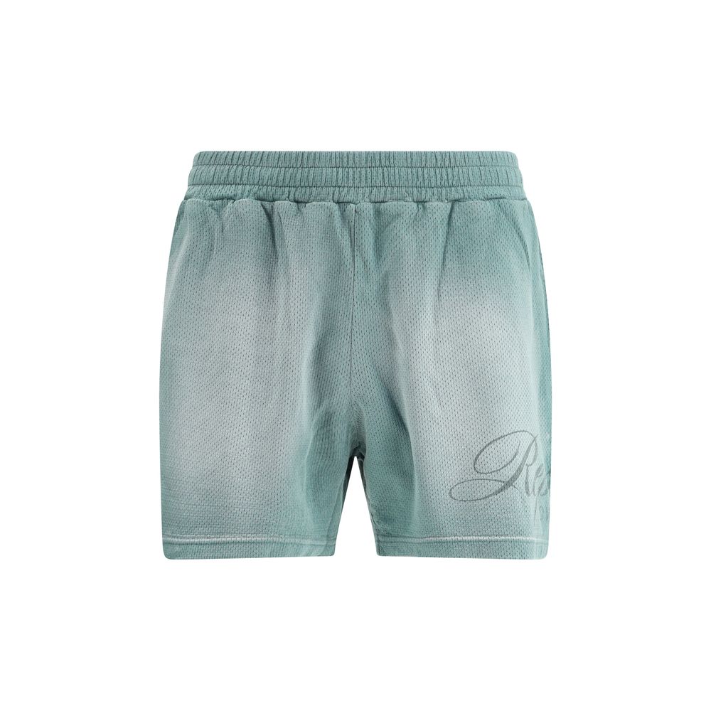 Represent Owner Club Script Mesh Shorts